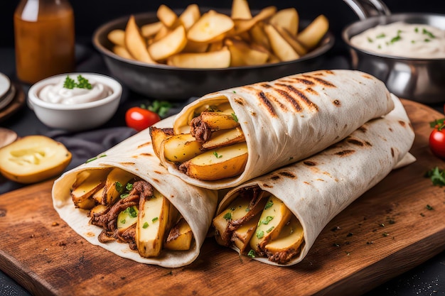 Gourmet Suya Wrap